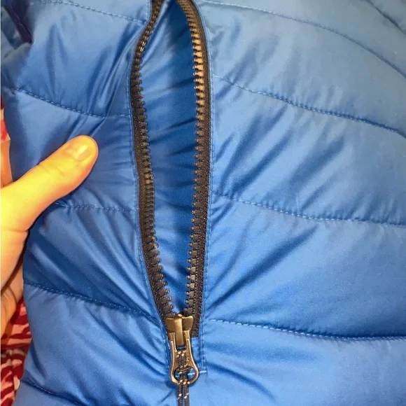 Columbia White Out II Omni Heat Light Blue Insulated Puffer Jacket - Picture 5 of 8